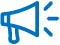 Blue graphic featuring a microphone and soundwaves, representing audio or recording concepts.
