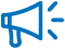 Logo featuring a blue stylized wave shape and a gradient fill.