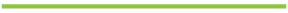 A simple green horizontal line dividing the space, representing a clean and minimalist design element.