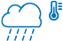 Logo representing digital connectivity with icons for technology, communication, and connectivity.