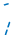 A blue graphic element with a stylized upward arrow and a series of vertical lines.